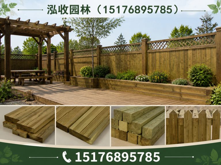 九江防腐木凉亭展示图